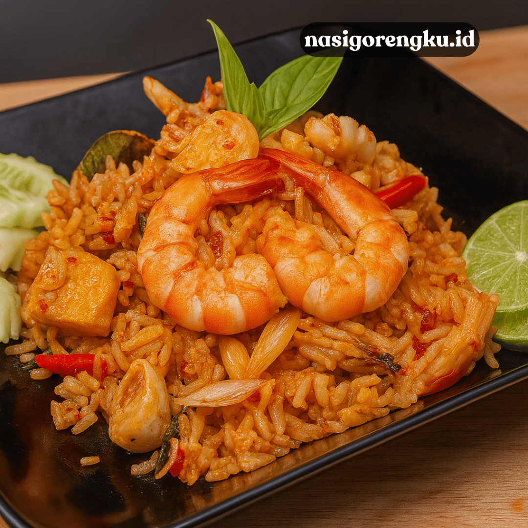 resep nasi goreng seafood