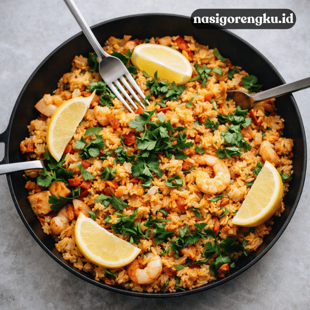 nasi goreng ala Gordon Ramsay