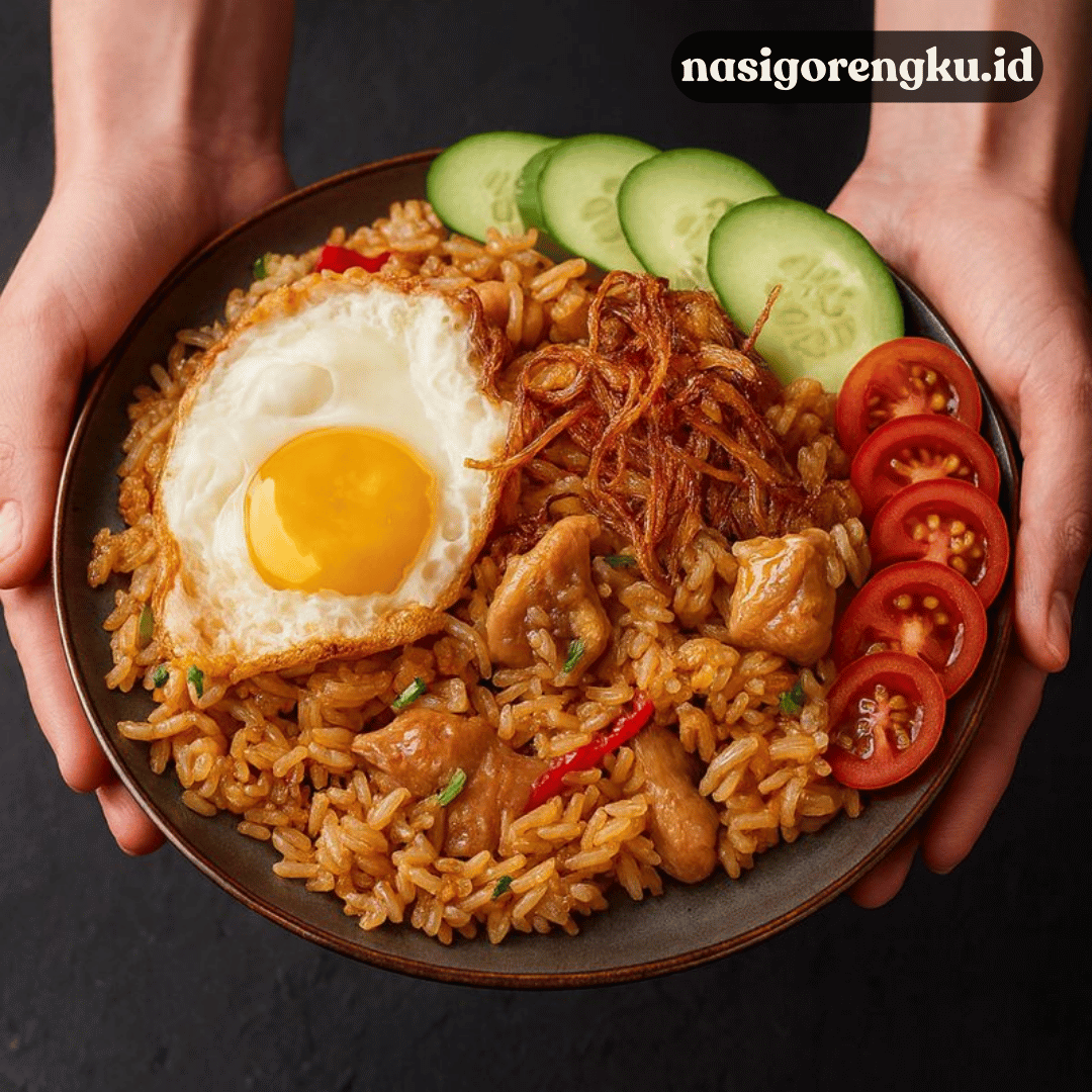 nasi goreng Medan campur