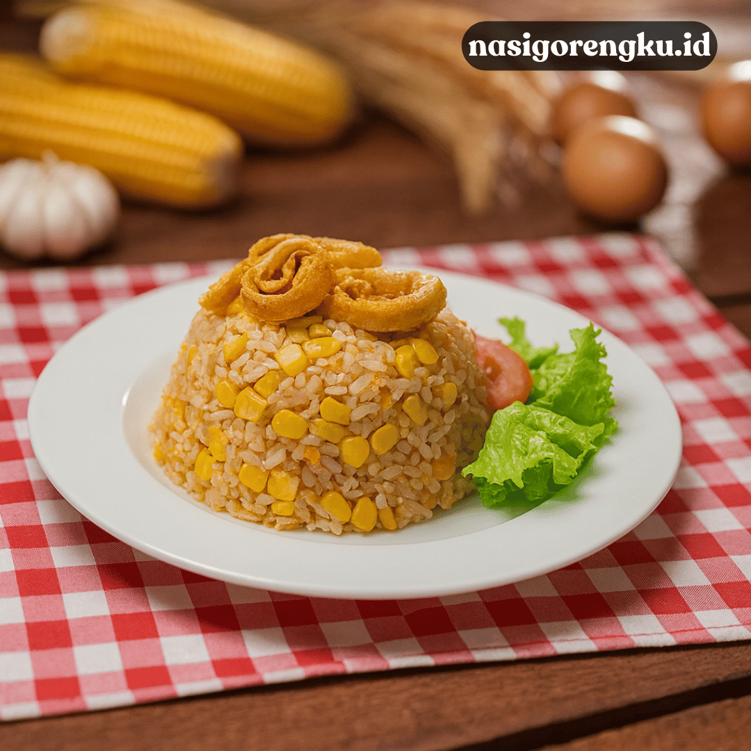nasi goreng jagung manis