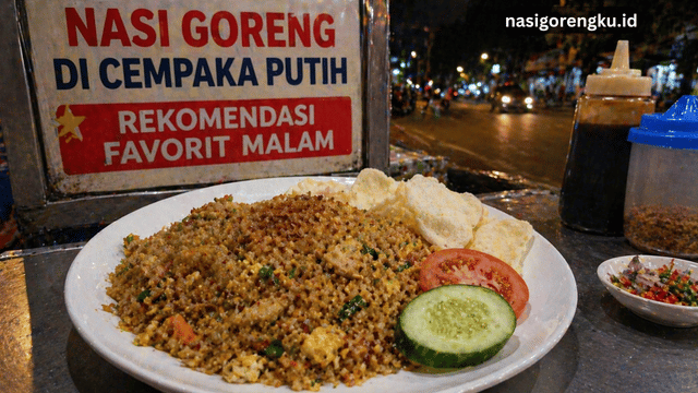 Nasi Goreng di Cempaka Putih