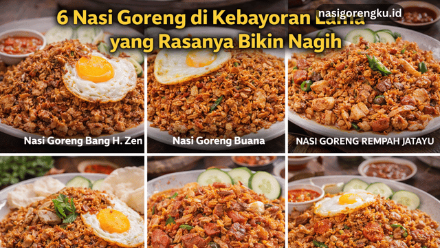 nasi goreng di Kebayoran Lama